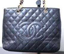 Chanel Caviar Grand Shopping Tote Bag