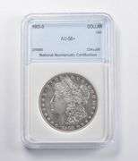 AU58+ 1903-S Morgan Silver Dollar NNC