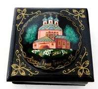 Vintage Russian Box and Pin