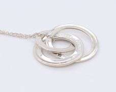 Tiffany & Co Triple Interlocking Circle Necklace