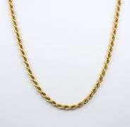 Popular 14k YG Rope Necklace
