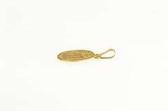14K Yellow Gold Allahu Akbar Islamic Faith God is Great Charm/Pendant