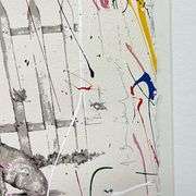 Rare One-Of-A-Kind Hand Signed Mr. Brainwash Art