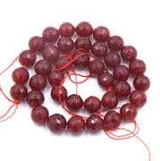 16 inches Strand Faceted Ruby Beads