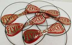 5 Atomic Jet Flying Saucers - Forms Only