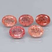 Stunning 6.05ct faceted Strawberry Quartz