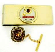 Vintage Redskins Money Clip and Tie Pin
