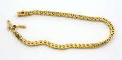 Popular 14k Straight Line Diamond Bracelet