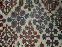 Handmade Persian Maymeh 7.3x10.4