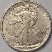 1917 Walking Liberty Half Dollar