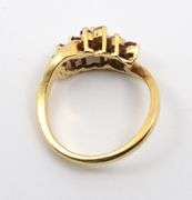 Lively Modern Ruby and Diamond Cluster