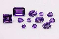 Natural Amethyst Lot of 12