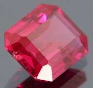Awesome 5.12ct top red created Ruby