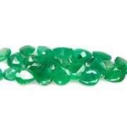 Pear cut 6.92ct Zambian Emerald set