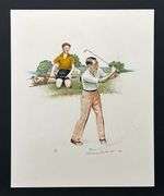 Extremely Rare and Collectable Hand Signed Norman Rockwell