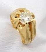 Stylish 1 Ct. Diamond Unisex Ring