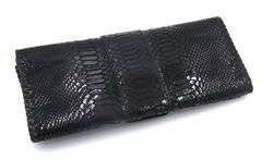 Michael Kors Gold and Black Clutch