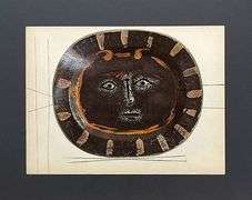 Very Rare Picasso Offset Lithograph in Gloss Coated from 1948