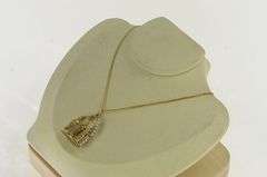 14K Yellow Gold 1960's Pearl Wedding Ceremony Marriage Charm/Pendant