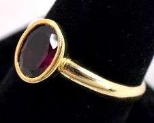 Adoring Rhodolite Garnet Ring In Yellow Gold