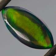 Honeycomb patterned 2.34ct Welo Black Opal