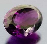 Heavy glittering 42.09ct unheated violet Amethyst