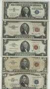 Great valuable lot of 16 Assorted STAR Small size notes $1 to $5