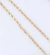 Popular Yellow Gold Rope Chain Necklace