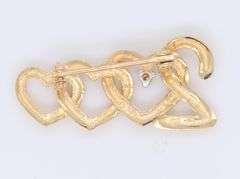 Charming Yellow Gold 2000 Brooch