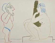 Picasso from Rare Limited Edition. Original Lithograph on Paper