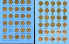 2 Lincoln Wheat Cent Albums: 1941 – 1975