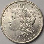 1885-O Morgan Silver Dollar BU