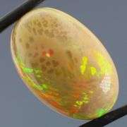 Exceptional! 14.46ct full spectrum honeycomb Opal