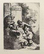 Extremely Rare Antique Rembrandt Original Heliogravure Circa 1880's