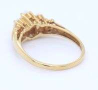 10KT Yellow Gold Opal Color Stones Ring