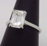 Certified Emerald Cut Diamond Solitaire