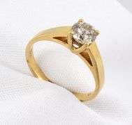 2/3 Carat Champagne Diamond Ring