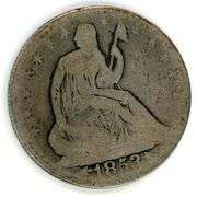 1853-O Liberty Seated Silver Half Dollar