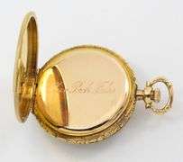 Superb 1908 Longines Women's 14K YG Pocket Watch