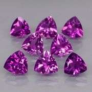 Glittering 5.62ct 6x6mm real Bolivian Amethyst set