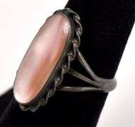 Pink Gem Ring in Sterling Silver