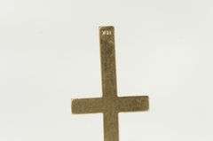 10K Yellow Gold Cross Christian Faith Symbol Simple Charm/Pendant