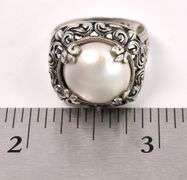 Mother of Pearl Ring in Sterling Silver