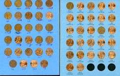 2 Lincoln Wheat Cent Albums: 1941 – 1975