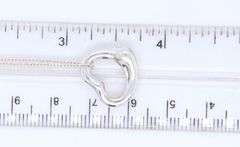Tiffany & Co Elsa Peretti Open Heart Necklace