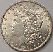 1881-O Morgan Silver Dollar BU