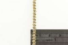 14K Yellow Gold 1.20 Ctw Diamond Classic Tennis Bracelet