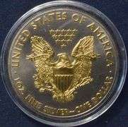 2015 Gold And Platinum Enhanced  Silver Eagle