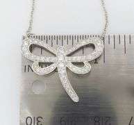 Rare Tiffany & Co. Platinum Dragonfly Necklace