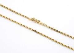 Always Useful 14k Rope Necklace